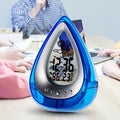 Drop Shaped Digital Alarm Clock – LED Smart Desk Clock with Temperature Display