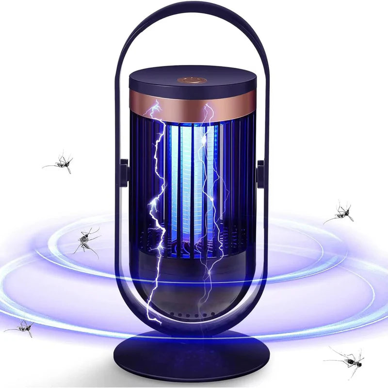 Electric Shock Mosquito Killing Lamp – USB Rechargeable Bug Zapper Lamp