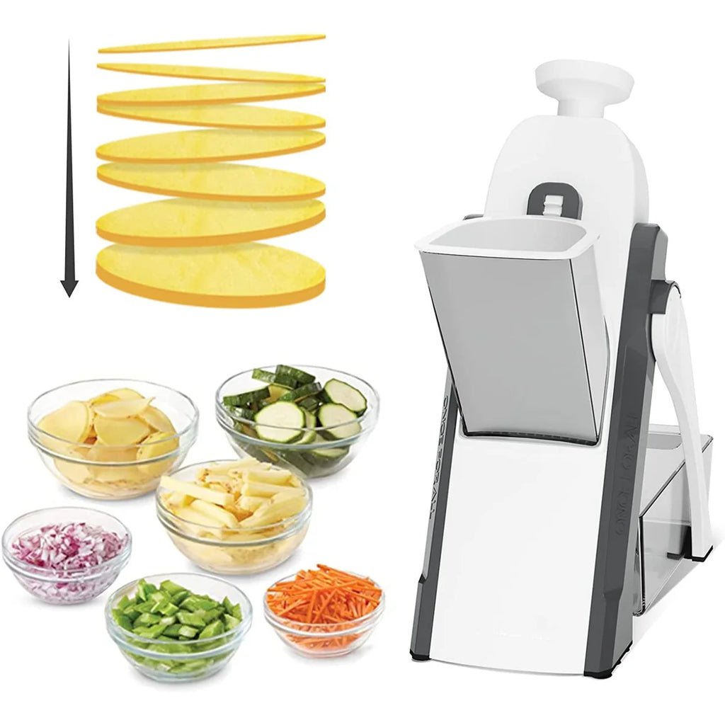 Multifunction Manual Vegetable Cutter & Slicer
