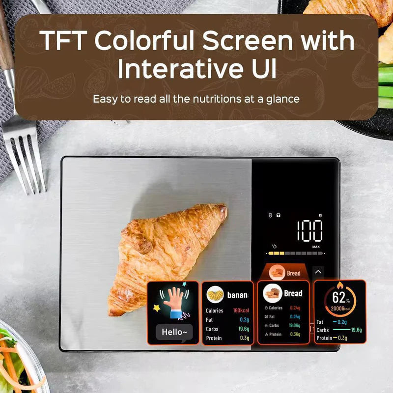 Smart Kitchen Scale – Digital Food Weighing Scale with LCD Display