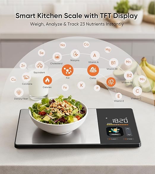 Smart Kitchen Scale – Digital Food Weighing Scale with LCD Display