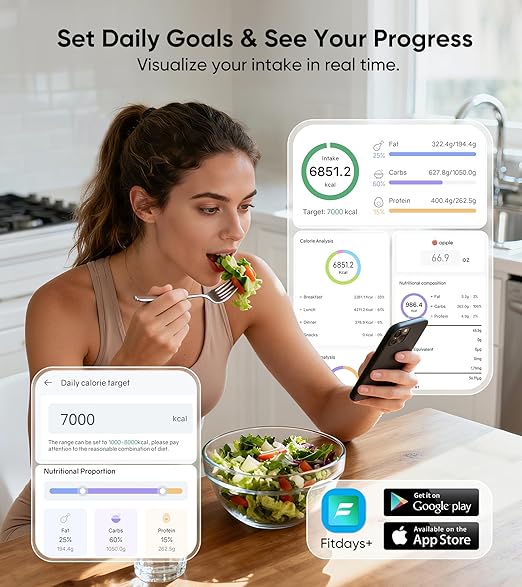 Smart Kitchen Scale – Digital Food Weighing Scale with LCD Display