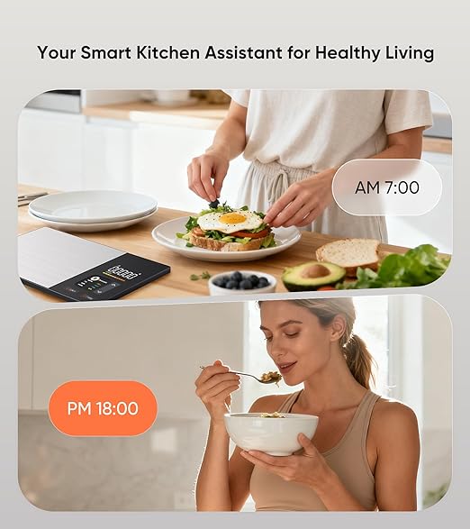 Smart Kitchen Scale – Digital Food Weighing Scale with LCD Display