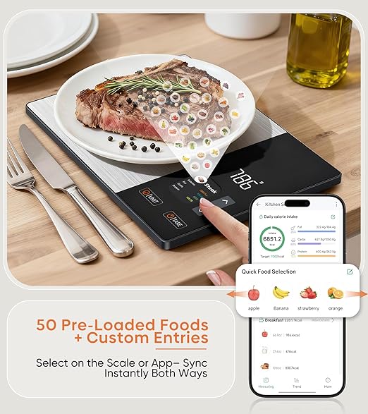 Smart Kitchen Scale – Digital Food Weighing Scale with LCD Display